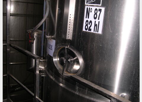 Cuve INOX de 25200 L Provenance : vinicole