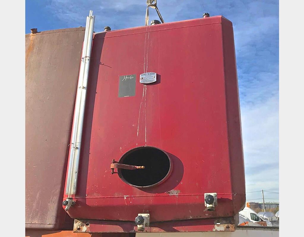 Cuve acier revêtu - capacité  50 hls