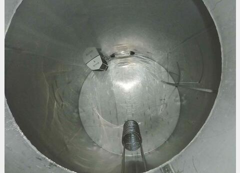 Cuve INOX serpentin int&eacute;rieur Volume : 375 HL (37500 litres)
