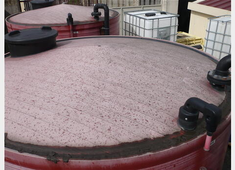 cuve de stockage, 10.000 litres 10.000 litres chimie, ALLIBERT