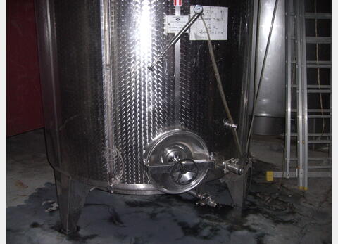 Cuve inox chapeau flottant