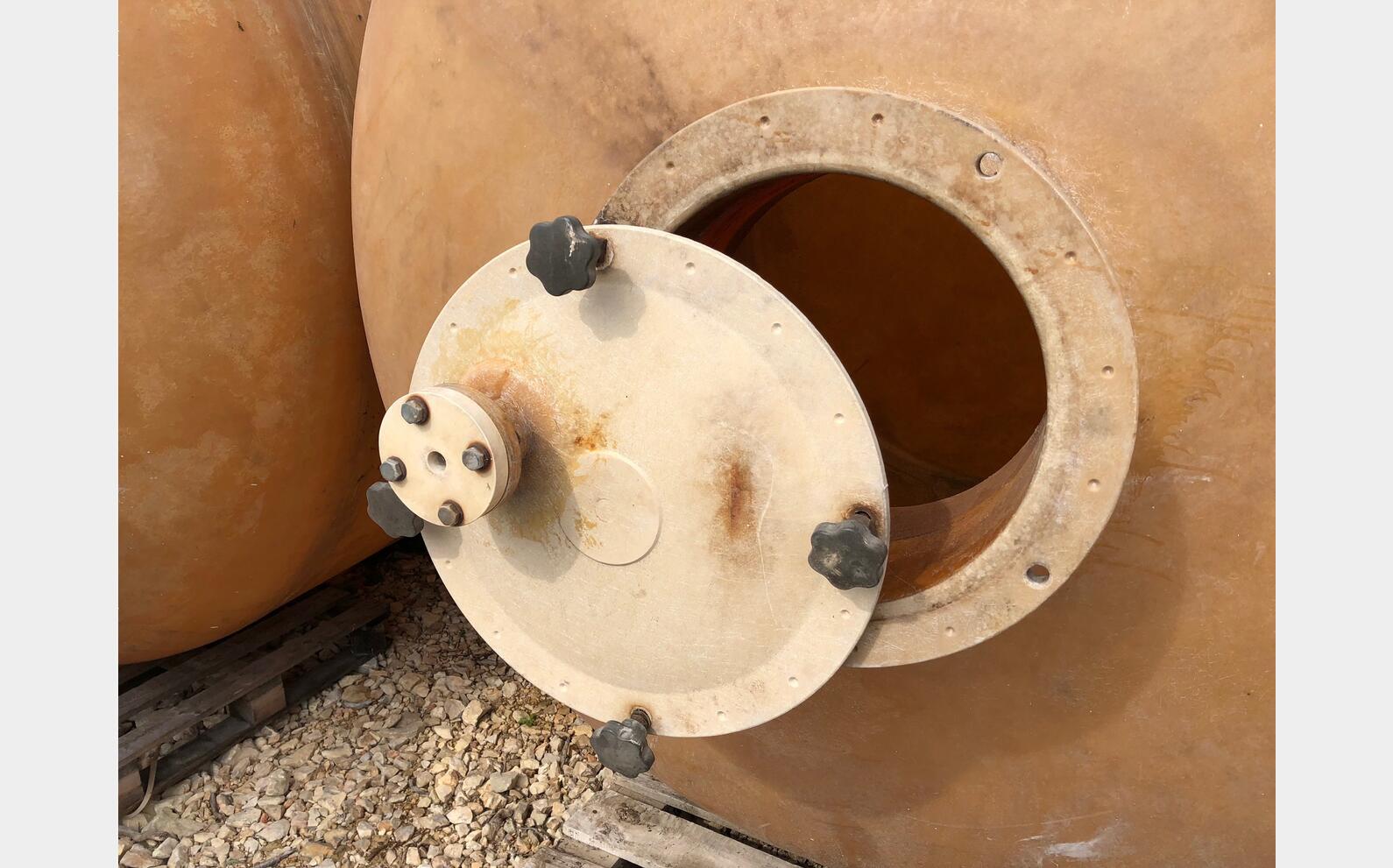 cuve fibre de verre verticale Marque : VETRORESINA de 120 hls