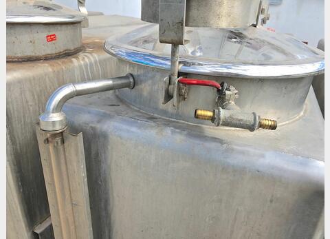 Cuve stockage inox