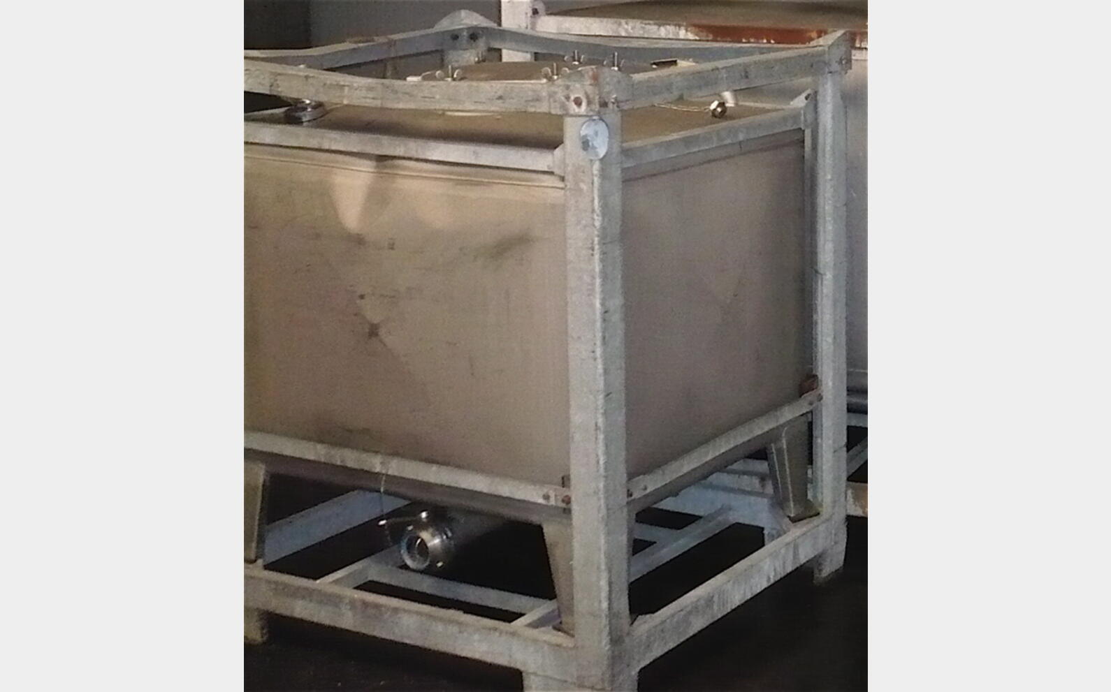 conteneur INOX 1000 litres