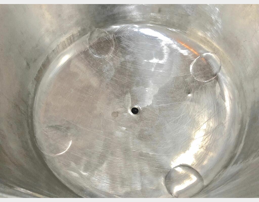 Cuve de stockage inox - Capacité : 500 L