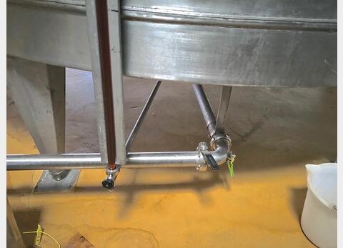 Cuve inox Agit&eacute; N&deg;A.B.C.et D 23.600 litres