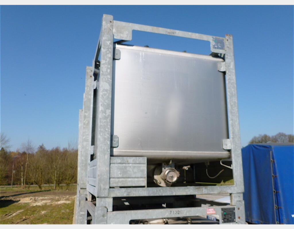 Conteneur en INOX 304 - Volume : 1000 litres