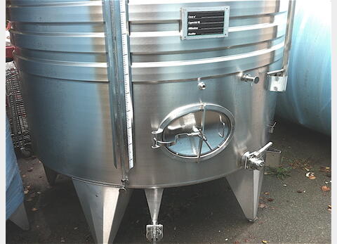 cuve INOX chapeau flottant MATERIEL NEUF Volume : 7500 litres
