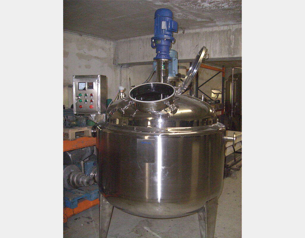 Cuve de mélange 1.000 litres - INOX 316 L
