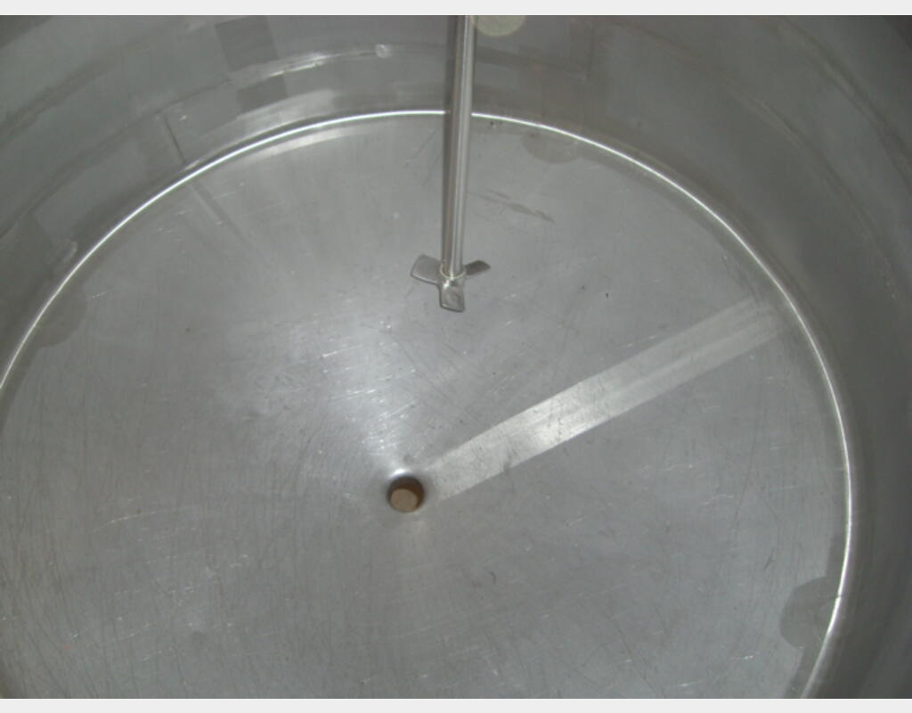 CUVE INOX 1000 L INOX 316L - Marque : pierre Guerin de 1989