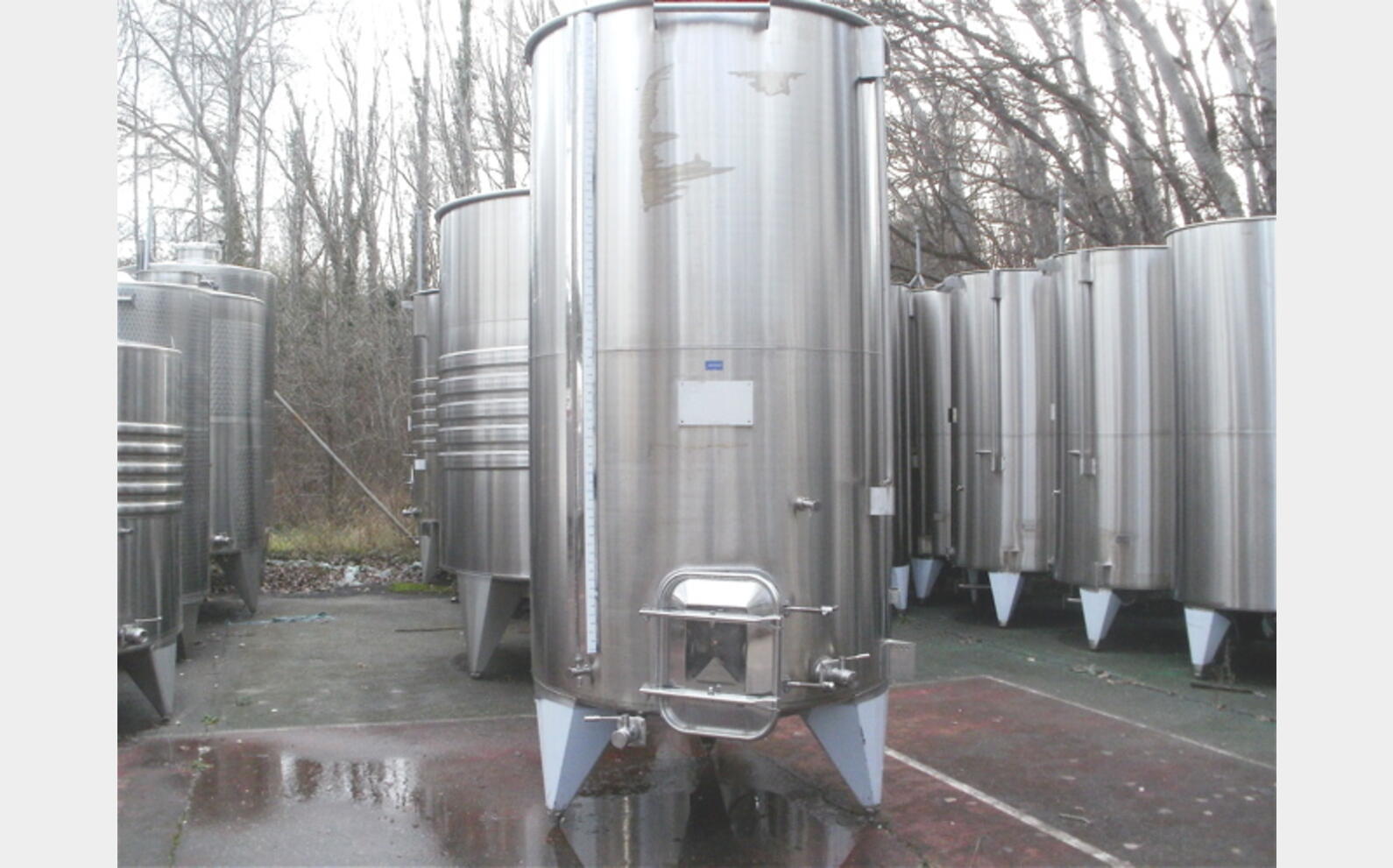 Cuve inox &agrave; chapeau flottant  40 hls MATERIEL NEUF