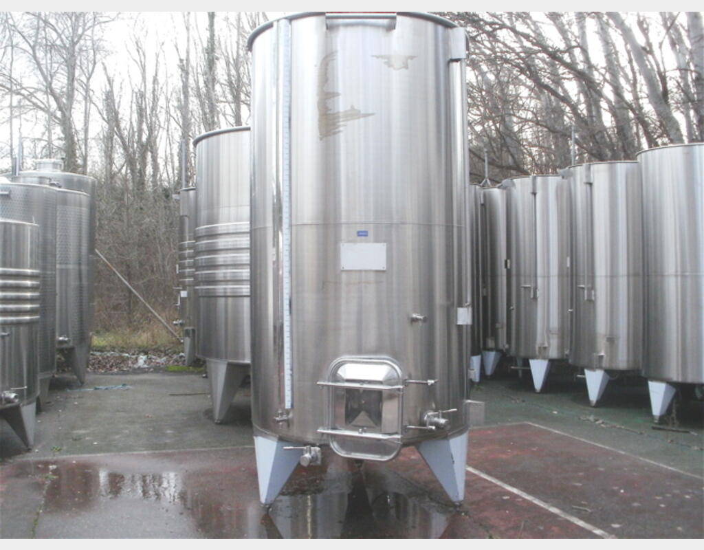 Cuve inox &agrave; chapeau flottant  40 hls MATERIEL NEUF