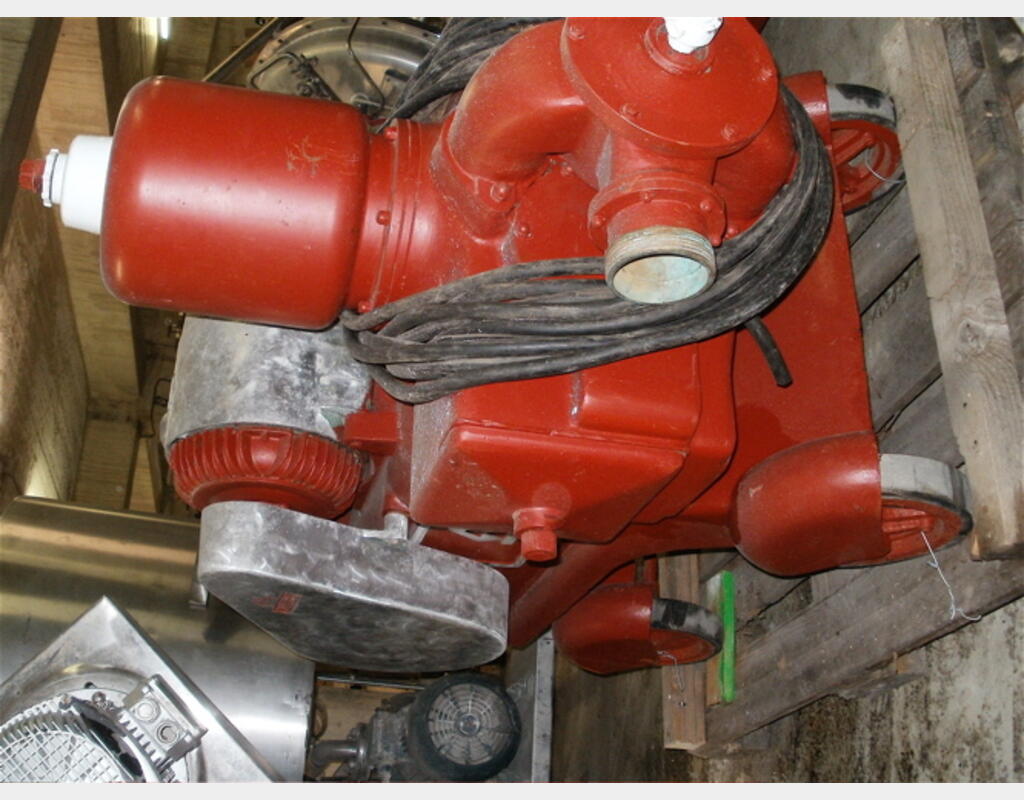 POMPE A PISTON MANZINI  - 2 VITESSES, 220 / 400 hls/ heure