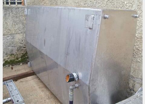 Bac inox rectangulaire