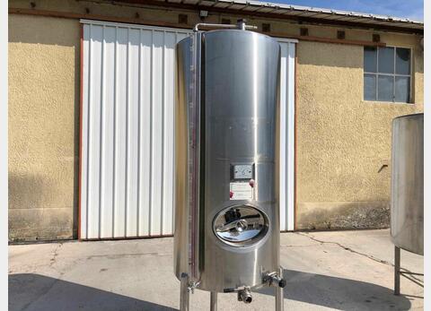 Cuve de stockage inox - Volume : 1400 litres