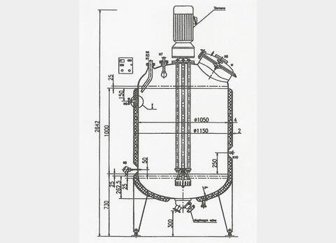 Cuve de mélange isolée DP (chaud/froid) - INOX 316L