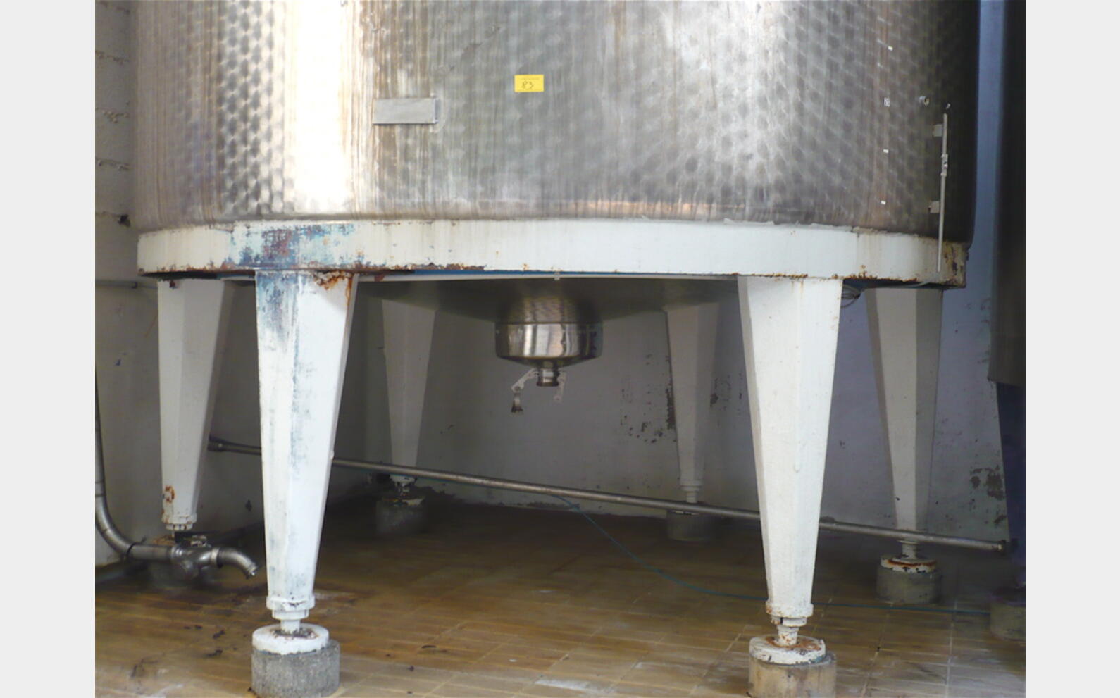 cuve de m&eacute;lange INOX 304 provenance agroalimentaire