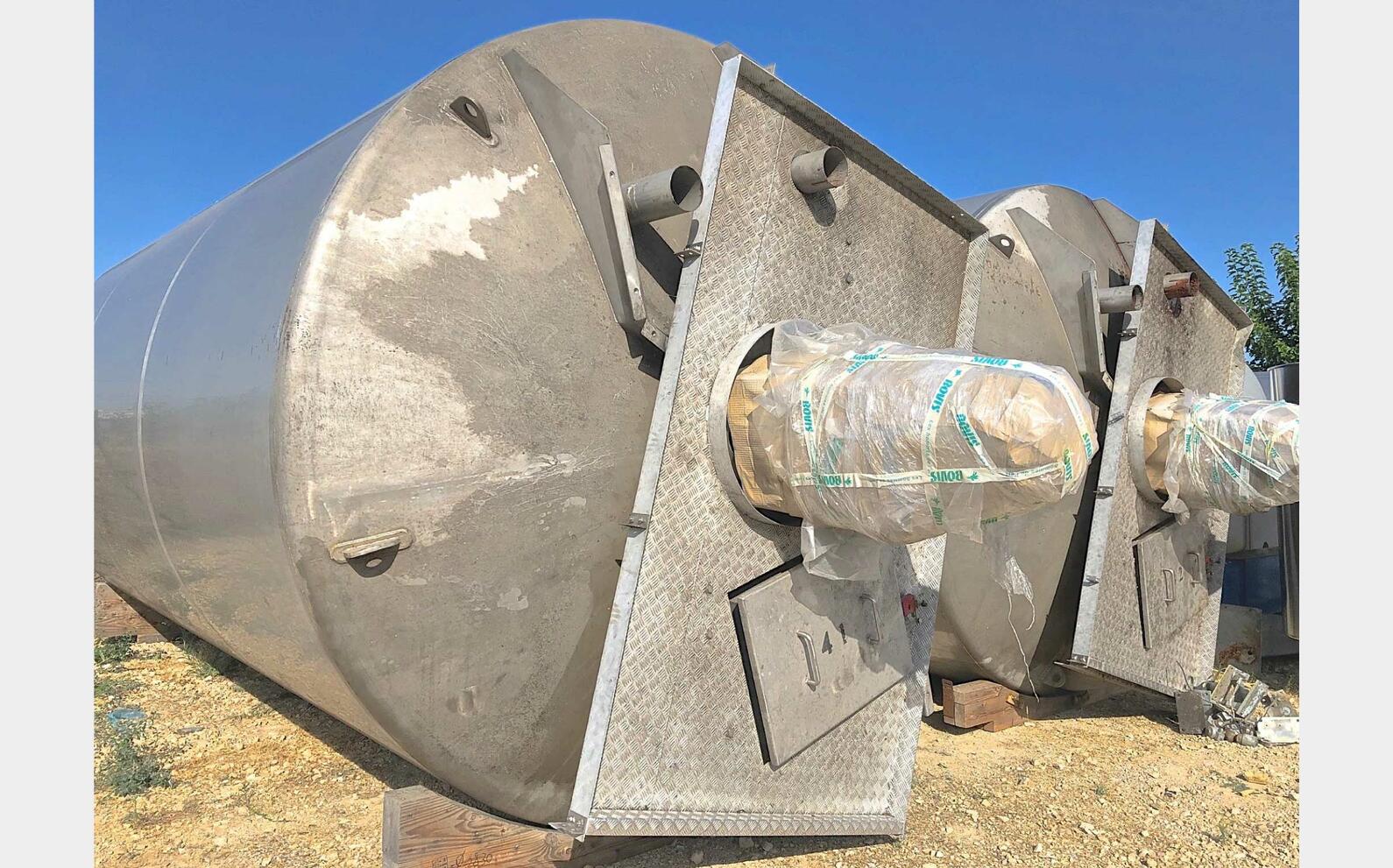 Insulated stainless steel mixing tank 540 HL (54 000 liters) LABBE