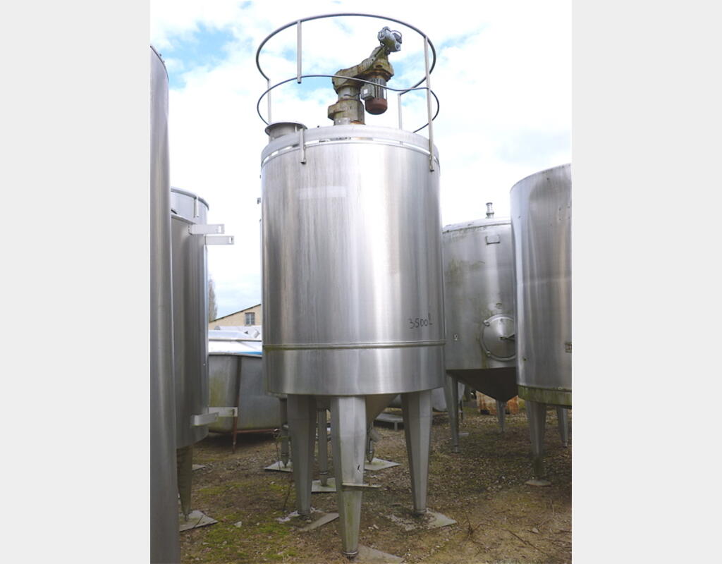 cuve m&eacute;lange INOX