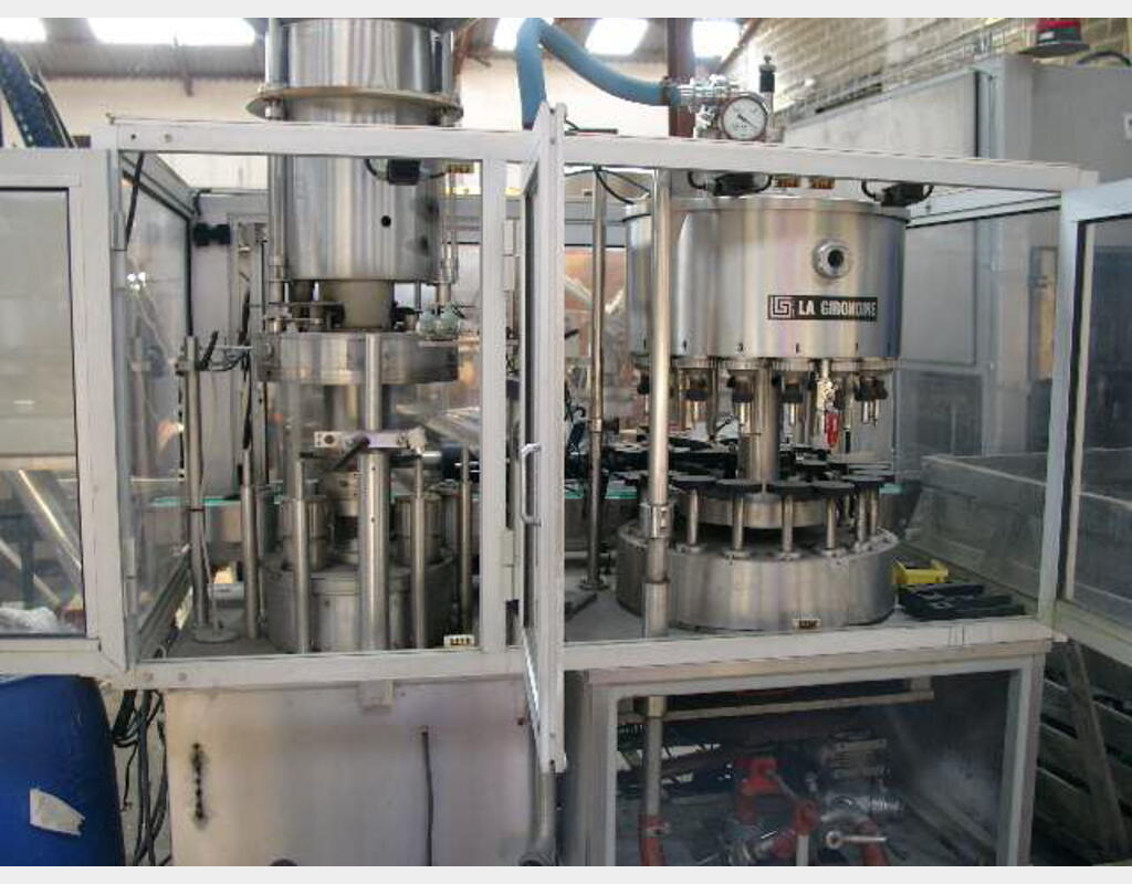 Monobloc tirage bouchage 14 becs 1500 bouteilles heure