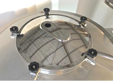 304 stainless steel tank - Cylindro-conical 12 HL (1200 litres) ARSILAC