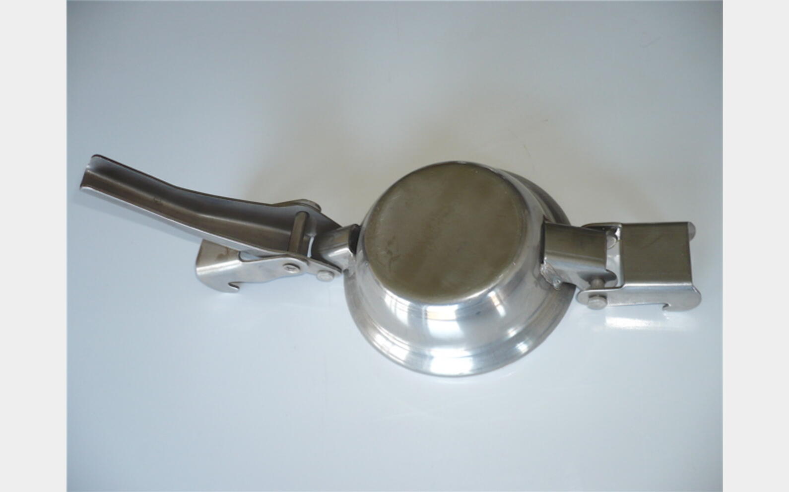 Stainless steel lever plug Diameter 100 mm