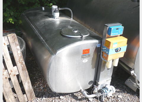 Tank &agrave; lait INOX 304 Volume : 1.800 litres