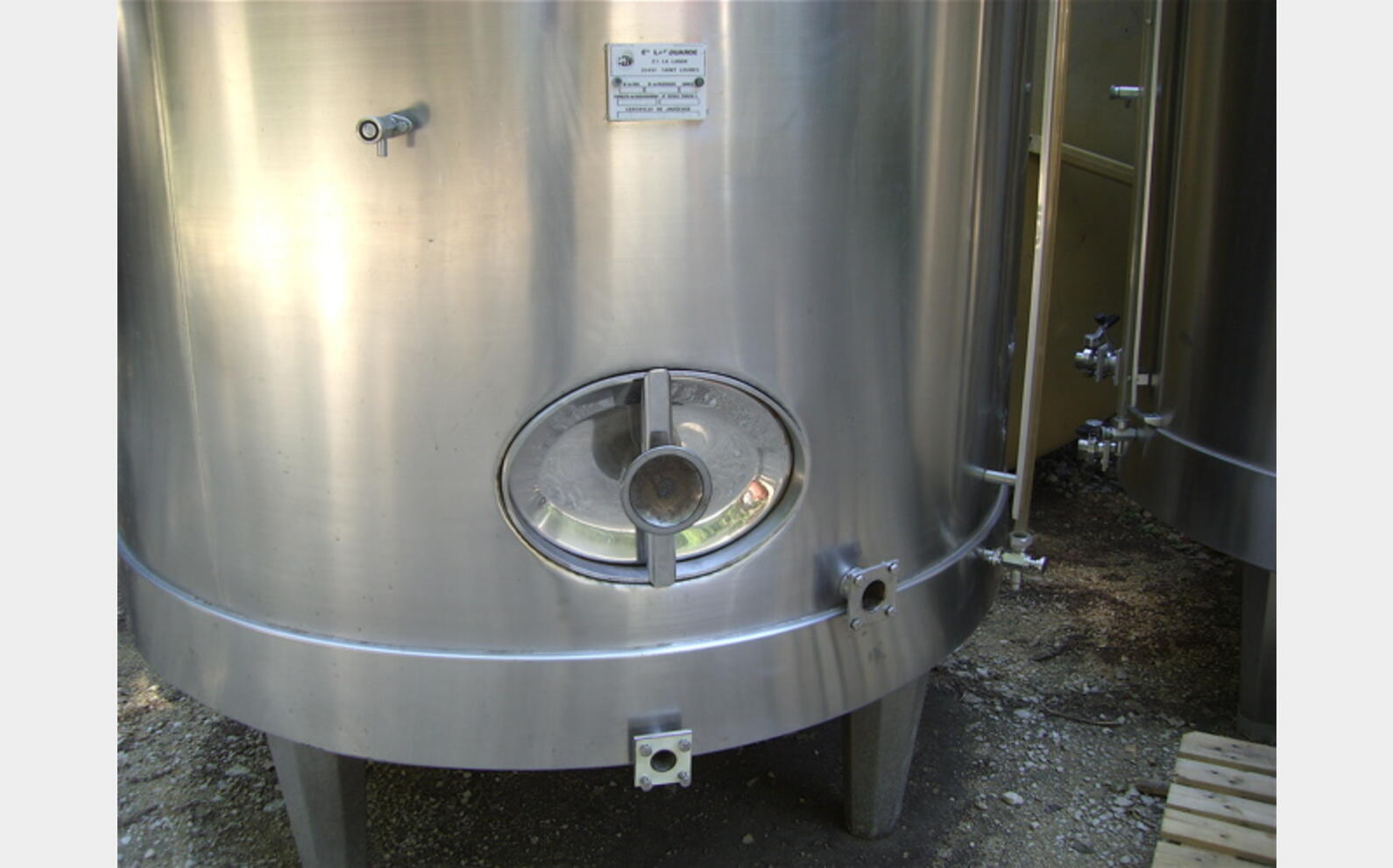 Cuve inox Lagouarde 89.40hls