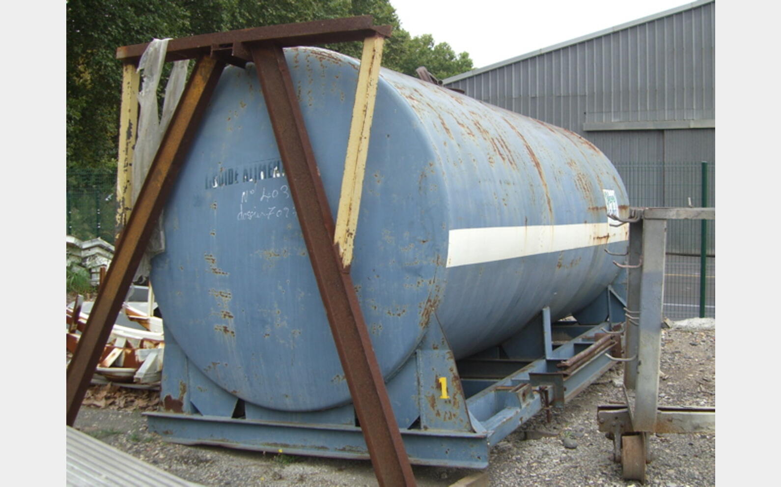 Cuve de stockage acier de 20 m3