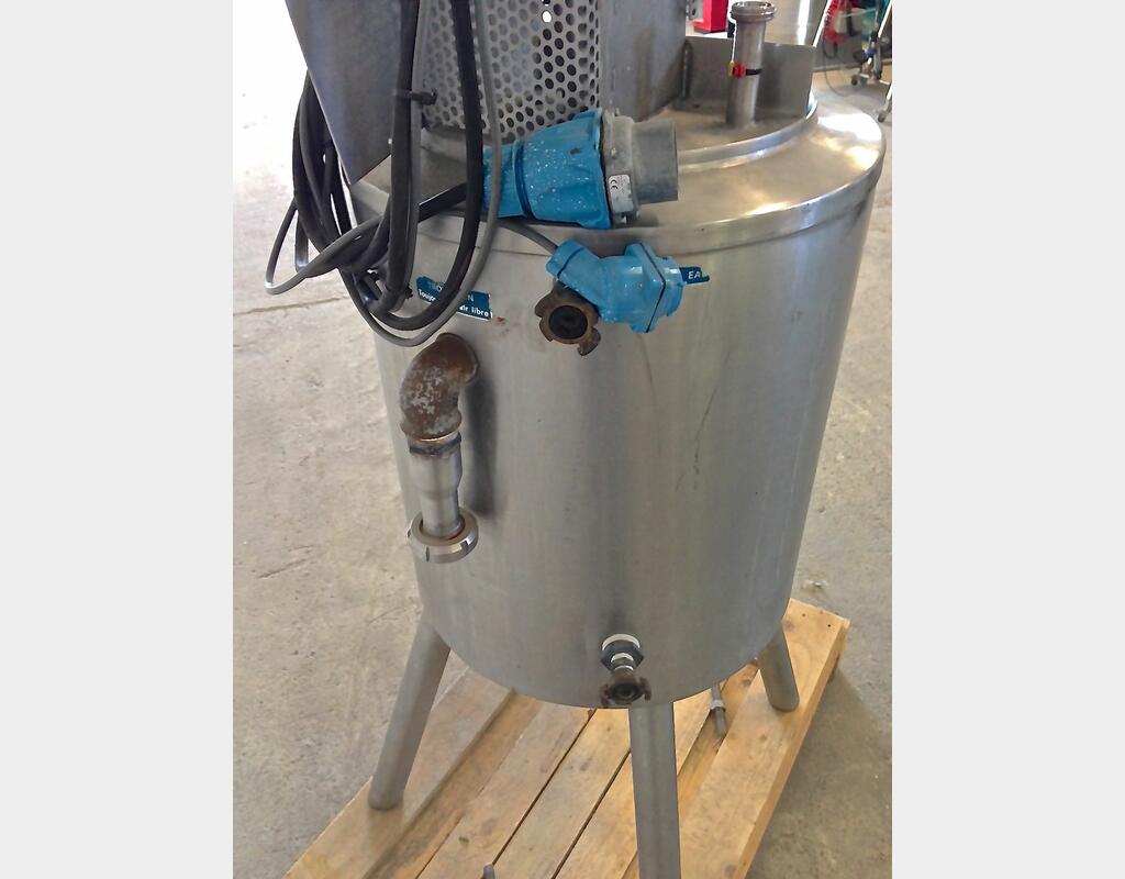 Cuve inox de pasteurisation - Marque : PIERRE GUERIN