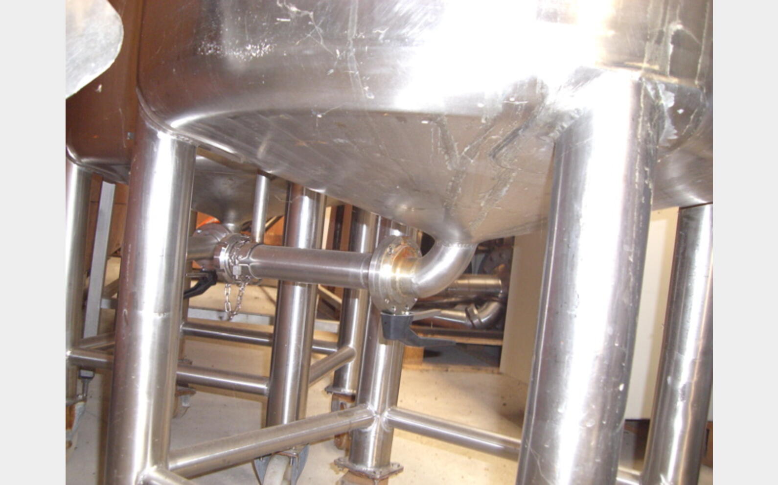 Cuve Inox316L de stockage 400 litres