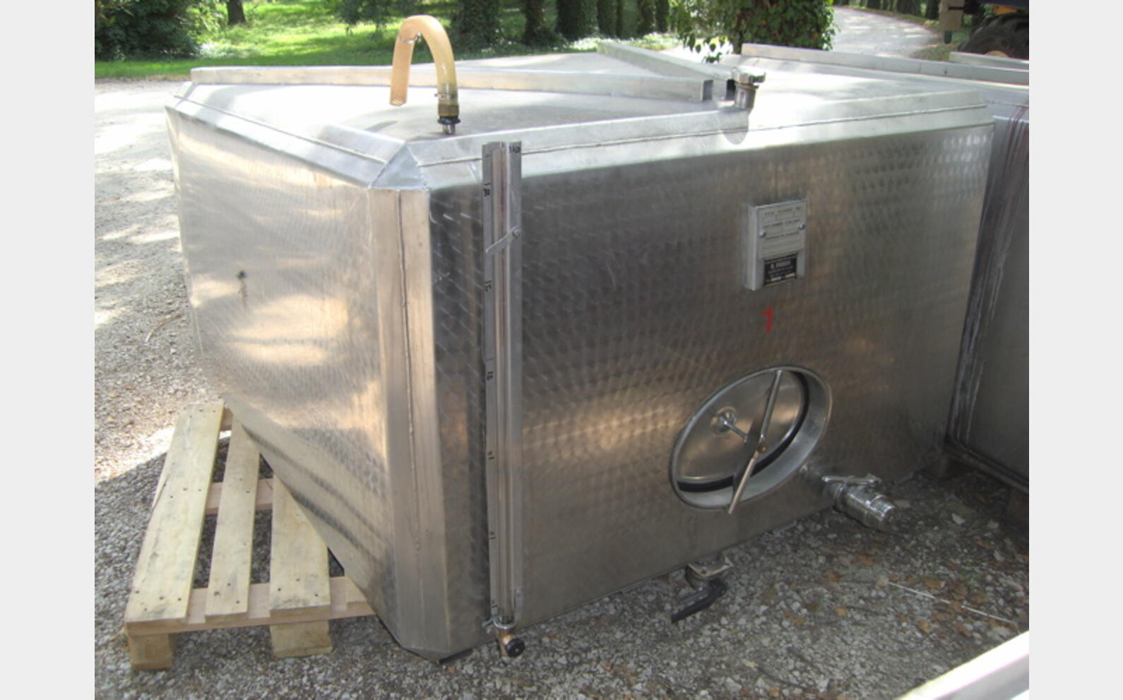Cuve INOX de 30 Hls.