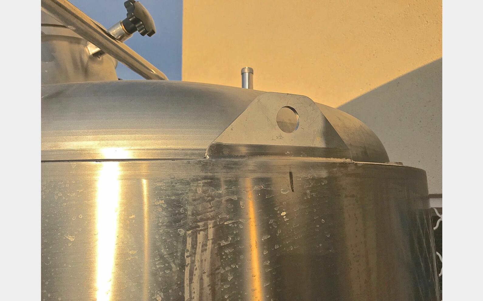 Cuve inox - Isol&eacute;e - Cylindro conique 16 HL (1600 Litres) ARSILAC