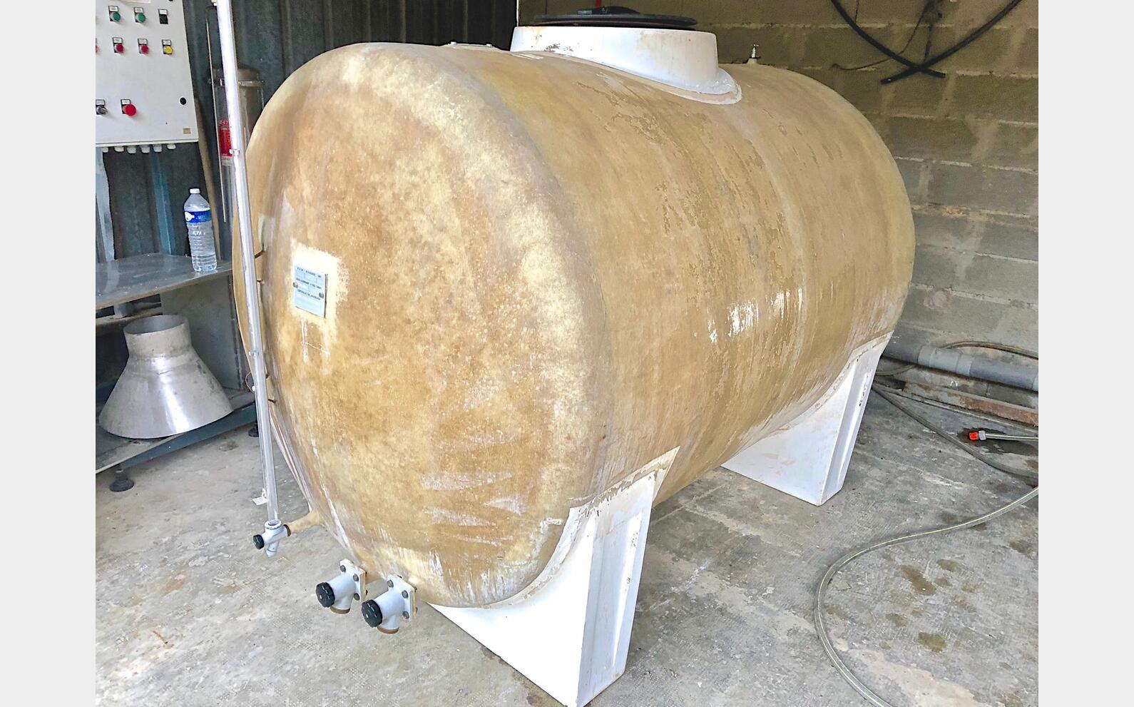 Cuve fibre horizontale
