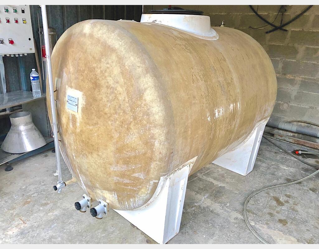 Cuve fibre horizontale