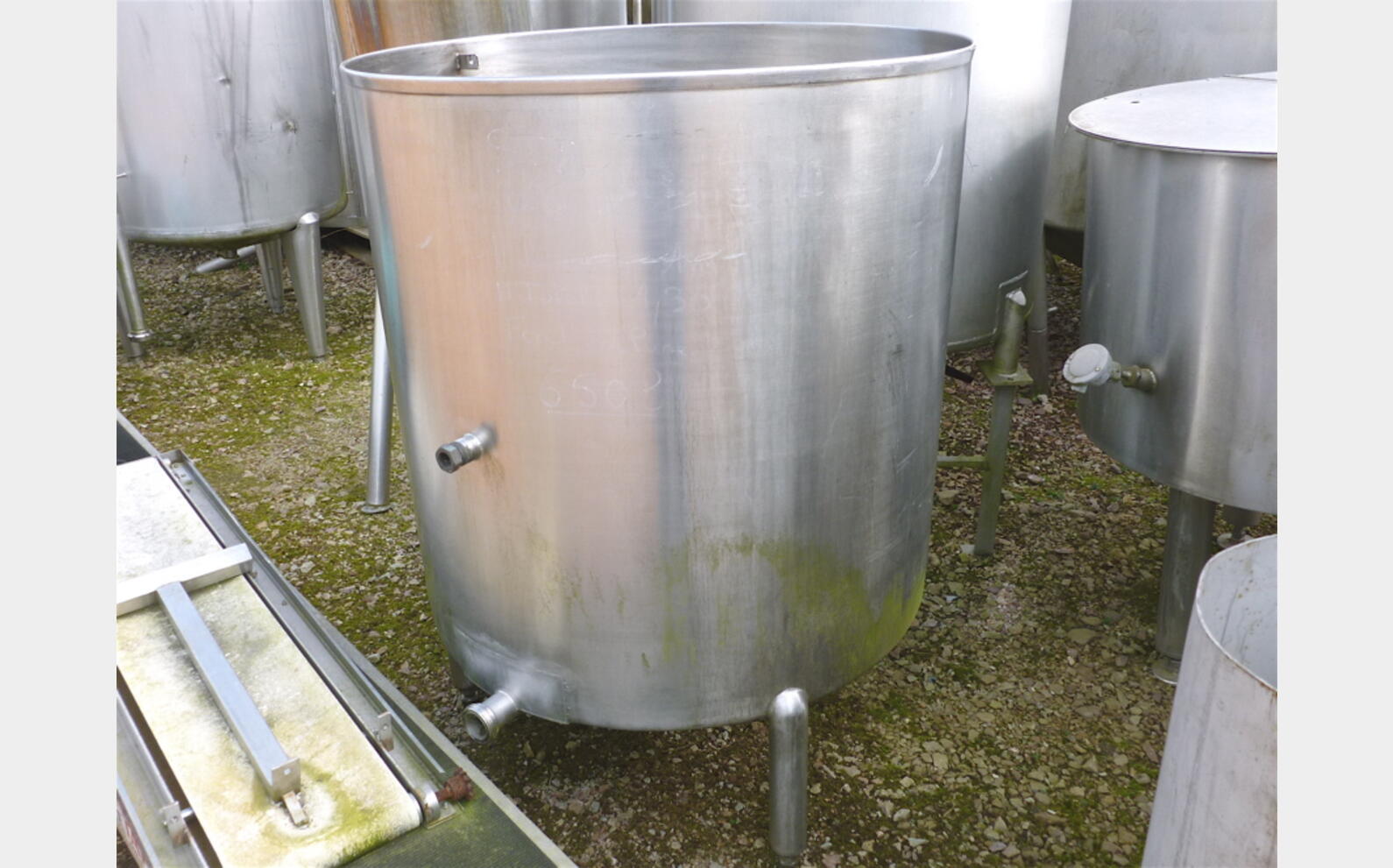 bac stockage INOX