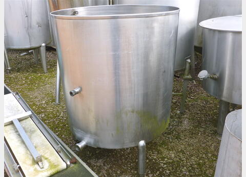 Bac de stockage INOX (TH18) - Volume : 650 litres