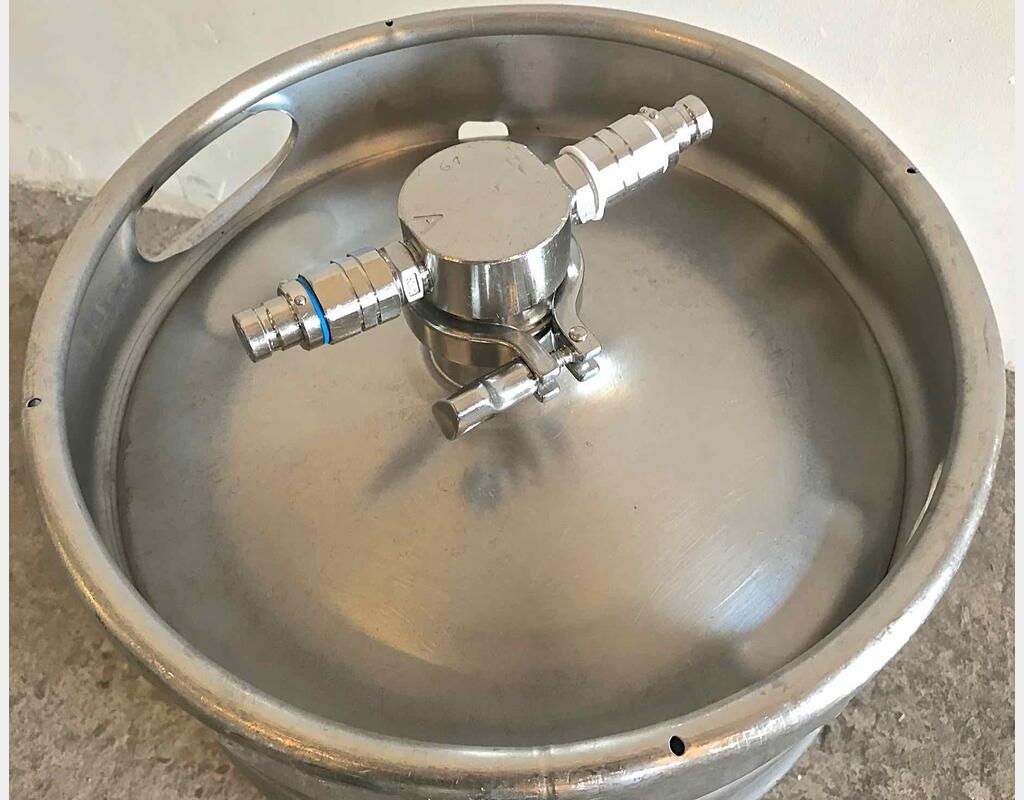 Cuve de stockage inox - Volume : 50 litres
