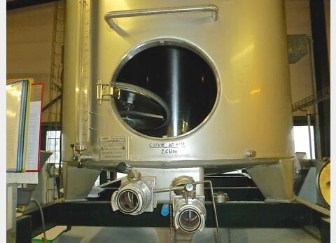 Cuve inox de stockage Ann&eacute;e : 1997 Marque : LACOUR