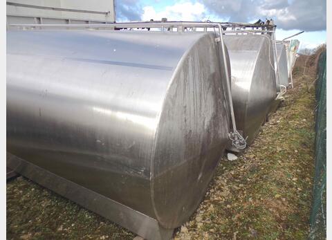 Cuve  INOX cylindrique horizontale