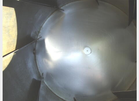 Cuve inox de macération 1000 L - Systeme de rotation avec moto réducteur