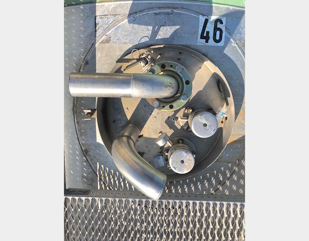 Conteneur inox 316 Ti - Volume : 20000 litres (200 hls)