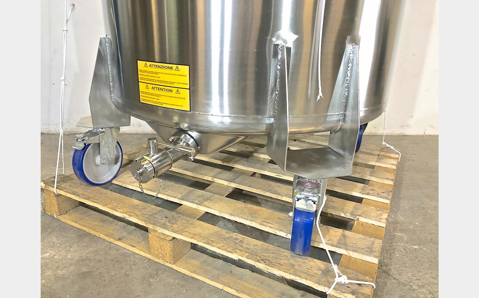 Cuve inox 316 - SCL1250 13 HL (1300 Litres) ARSILAC