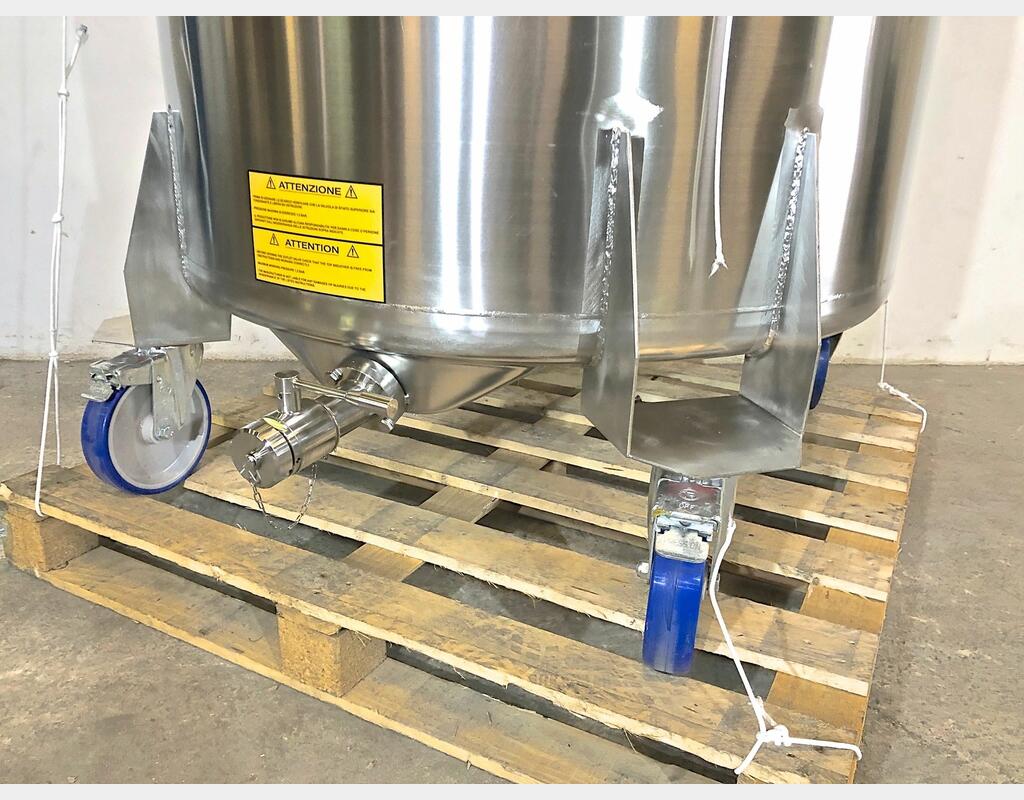 316 stainless steel tank - Model SCL1250