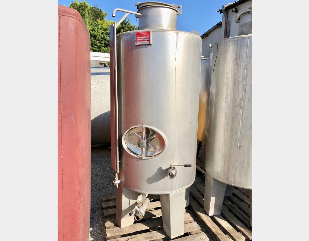 Cuve de Stockage INOX  - 1100 Litres , SOPROVIN