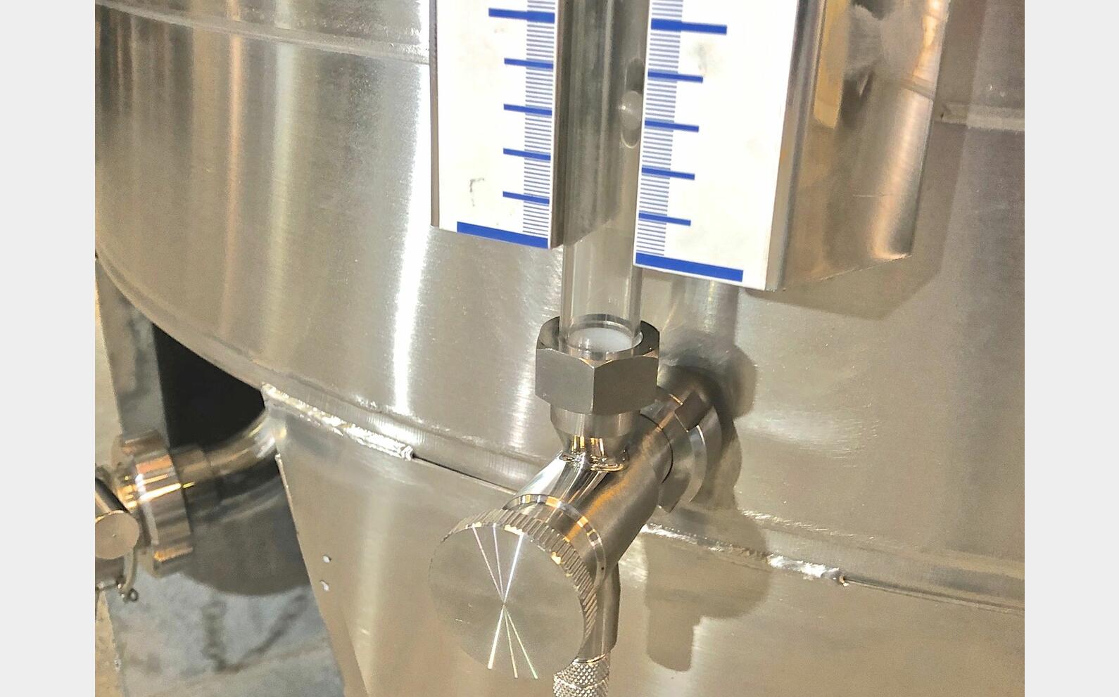 304 stainless steel tank - Double wall  10 HL (1028 liters) ARSILAC