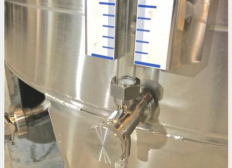 304 stainless steel tank - Double wall  10 HL (1028 liters) ARSILAC