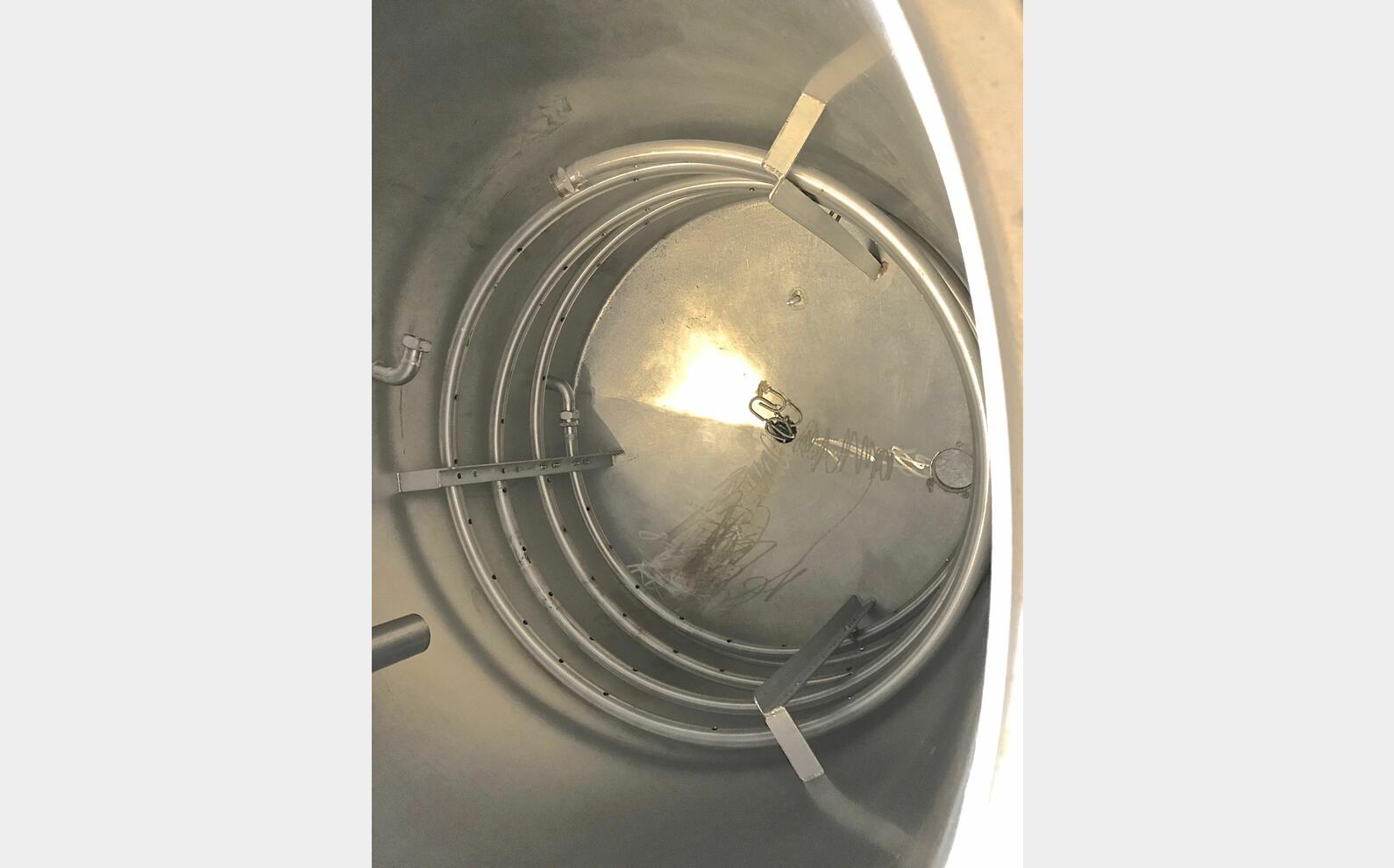 Tank with stainless steel 5,5 HL (550 liters)
