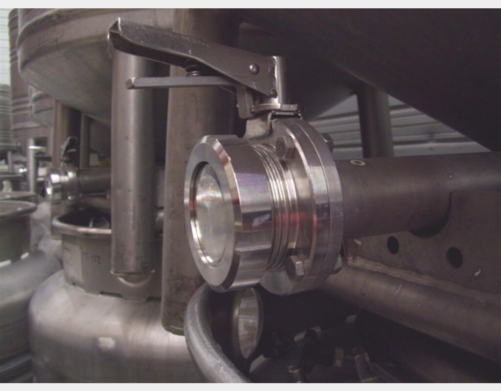 Conteneur de stockage en INOX - Volume : 800 litres