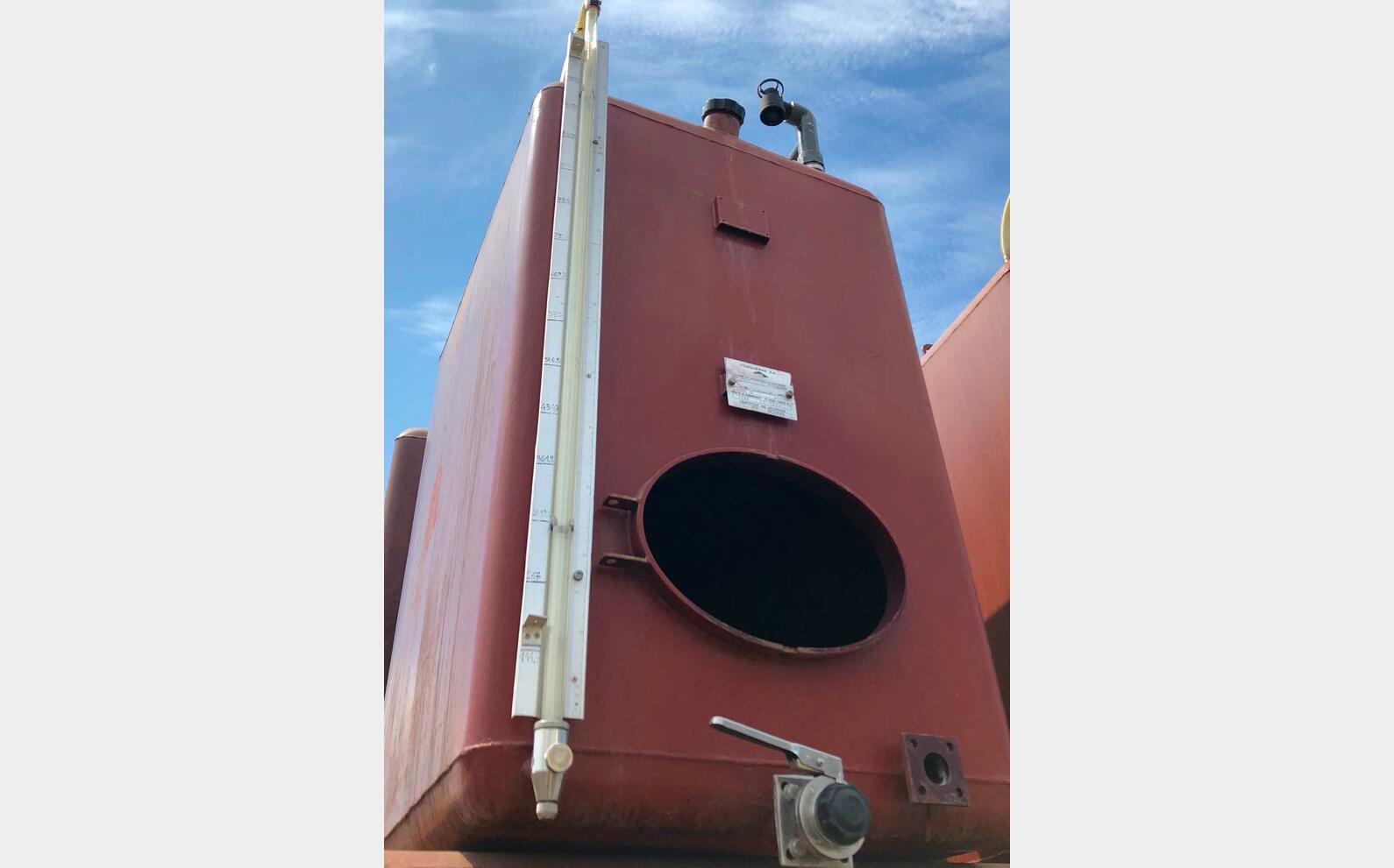 Steel tank 1150 L MIROIR BRAUTHITE
